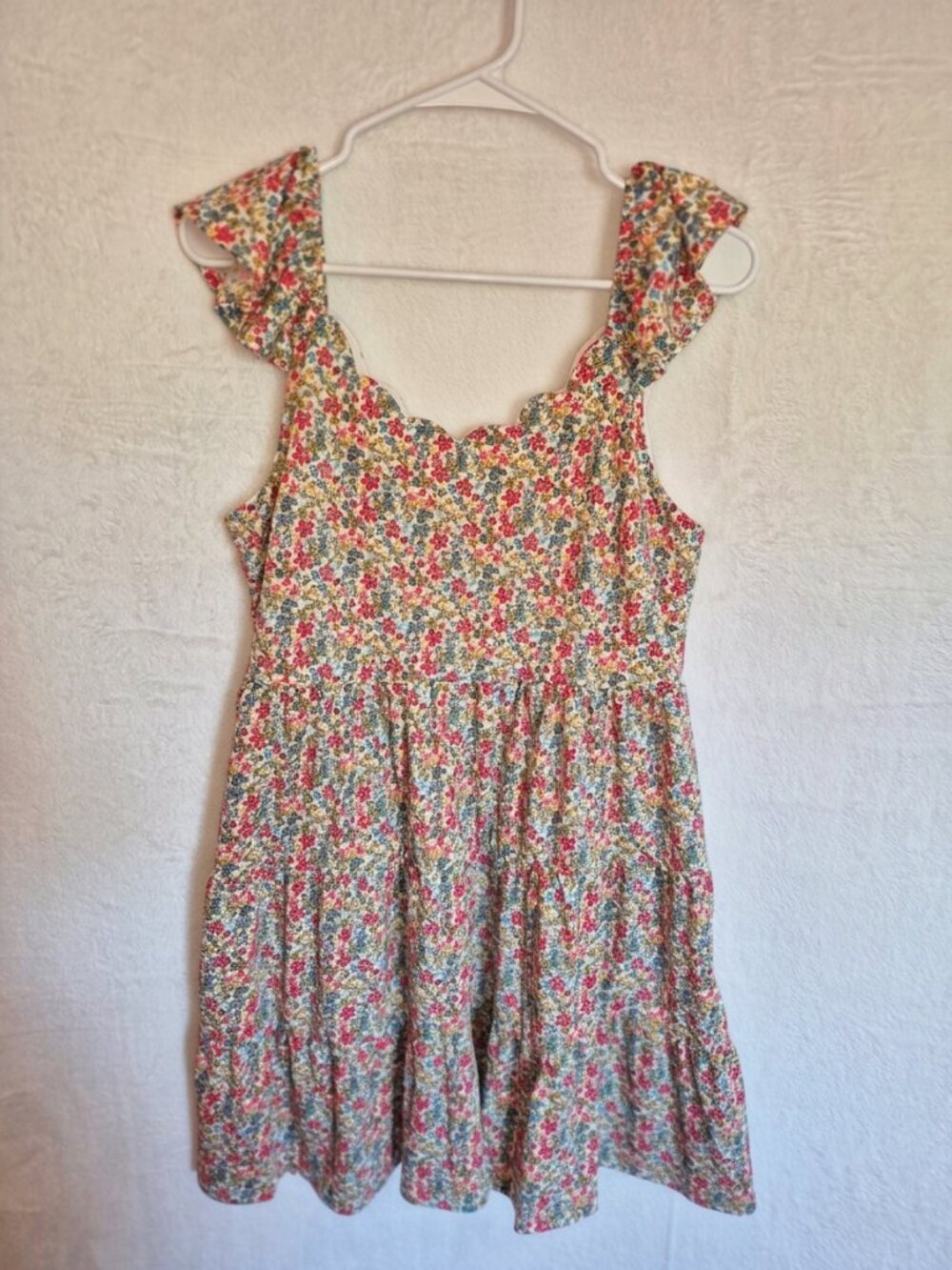Monteau Los Angeles Mini Dress Sz XL Floral Bridgerton Romantic Cottagecore